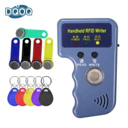 RW1990 TM rfid copier cloner TM1990 ibutton DS-1990A I-Button Handheld 125KHzT5577EM4305EM4100Keys Tag Card duplicator Reader