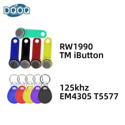 RW1990 TM rfid copier cloner TM1990 ibutton DS-1990A I-Button Handheld 125KHzT5577EM4305EM4100Keys Tag Card duplicator Reader