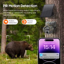 SHIWOJIA 4K 8MP WIFI Solar Powered Camera 4G SIM 12X ZOOM Outdoor 360° View Animal Monitoring Solar Battery Hunting PTZ Cameras