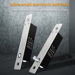 Lock and Unlock Your Door with Ease Mini Electric Bolt Lock with Delay Timer and Feedback Signal for 12V Mortise Door Drop Bolt