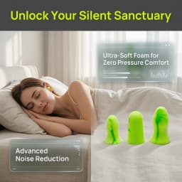 10Pcs Ear Plugs for Noise Reduction Sound Insulation Earplugs Soundproof for Sleep Anti-Noise Sleeping Aid Ear Care S/M/L