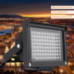 96 LEDS IR Illuminator Array Infrared Lamps Night Vision Outdoor Waterproof For CCTV Security Camera Photography Lamp
