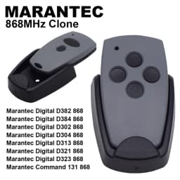 Copy Pilot Marantec 868mhz Gate Remote Control Digital 302 382 384 313 868 Garage Door Opener Hand Transmitter D302 868.3Mhz