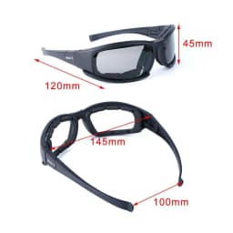 Daisy Tactical Polarized Glasses Outdoor Sport Goggles Sunglasses with 4 Lens Original Box Men Shooting Hiking Eyewear