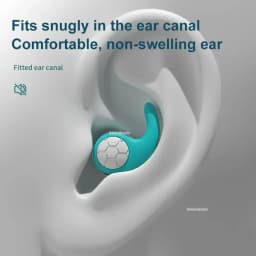HUAK Sleeping Ear Plugs Noise Reduction Ear Protector Soft Nano Silica Gel Earplug Waterproof Tapones Para Dormir Earplugs