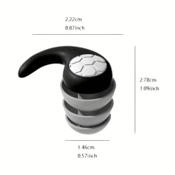 HUAK Sleeping Ear Plugs Noise Reduction Ear Protector Soft Nano Silica Gel Earplug Waterproof Tapones Para Dormir Earplugs