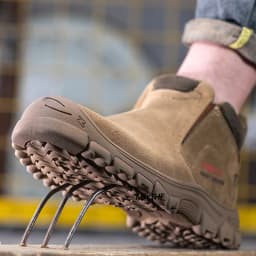 Indestructible Safety Shoes Men Non Slip Rubber Bottom Work Boots Steel Toe Boots Anti-smash Anti-Hot Welder Protective Shoes