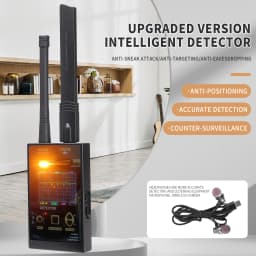 Signal Detector Hotel Anti-Sneak Shooting Detection Camera Detector Car GPS Detector Anti-Eavesdropping Anti-Tracking Alarm
