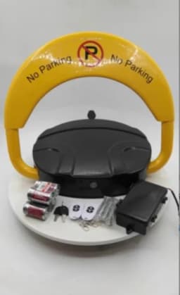 English Exit Remote Control Parking Lock Waterproof Anti-Pressure Parking Lock Lift Parking Inductive Ground Lock