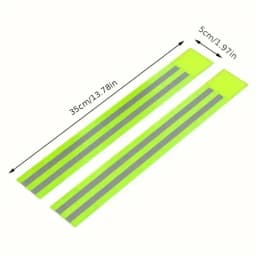 Reflect Straps for Night Walking Cycling Running Safety Reflector Tape Reflective Bands for Wrist Arm Ankle Leg High Visibility