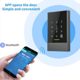 K2/K2F TTLOCK App Remote Door Access Control System Kit Touch Password 13.56Mhz RFID IP65 Rainproof Bluetooth Wifi Gateway Suppo