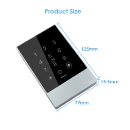 K2/K2F TTLOCK App Remote Door Access Control System Kit Touch Password 13.56Mhz RFID IP65 Rainproof Bluetooth Wifi Gateway Suppo