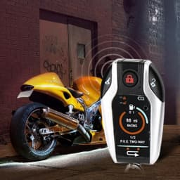 2-Way Motorcycle Alarm Device Anti-theft System Scooter Burglary Vibration Alarm Remote Engine Start For Honda/Suzuki