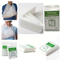 1Pc First Aid Kit Medical Bandage Fracture Fixation Triangular First Aid Bandage Emergency Camping Accessories