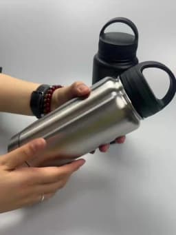 Stainless Steel Drinking Tumbler Bottle Diversion Safe Stash and Hide Small Valuables Money Keys Jewelry Silver 12 Ounce