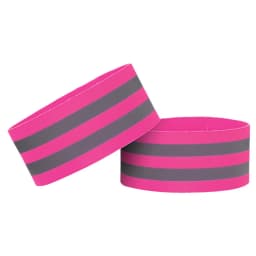 Warning Reflective Bands Elastic Armband Wristband Reflector Tape Ankle Leg Safety Straps for Night Cycling Running Fishing 2Pcs