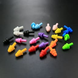 JCD 5Pairs Silicone Ear Plugs Sound Insulation Waterproof Swimming Earplugs Anti-noise Sleeping Plug For Travel Noise Reduction