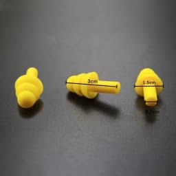 JCD 5Pairs Silicone Ear Plugs Sound Insulation Waterproof Swimming Earplugs Anti-noise Sleeping Plug For Travel Noise Reduction