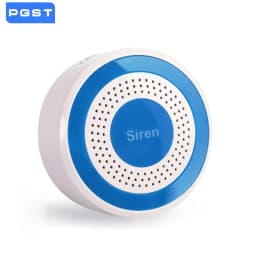 433MHz 85dB Wireless Siren Strobe Light Alarm Alert Sensor For Wifi GSM Security Alarm System