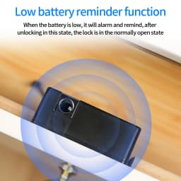 TTLOCK APP Cabinet Lock Drawer Invisible Electronic Lock 13.56M Rfid Card Smart Drawer Lock Keyless Bluetooth