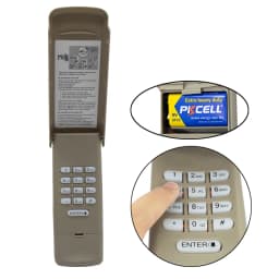 877MAX Wireless Keypad for 376LM 377LM 877LM 971LM 977LM 878MAX Keyless Garage Door Opener Remote Control Entry System