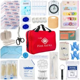 First Aid Kit 26-330 Piece All-Purpose Tactical Emergency Kit In The Car Acessories Survival Kits Camping Medical Bag
