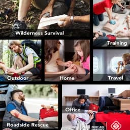 First Aid Kit 26-330 Piece All-Purpose Tactical Emergency Kit In The Car Acessories Survival Kits Camping Medical Bag