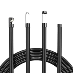 Borescope Accessories,Hook Magnet Side View Mirror Protective Cap Set for 3.9mm 5.5mm 8mm Lens Endoscope Camera