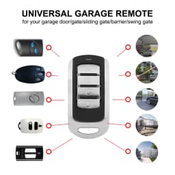 ERREKA IRIS EVO IRIS2 IRIS4 ROLLER1 ROLLER2 SOL LIRA VEGA ROLLER 4 Garage Door Remote Control 433MHz 868MHz Gate Opener
