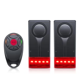 Extractme 110dB Anti-Theft Alarm Wireless Vibration Alarm with Remote Control Door and Window Alarm Car Alarm Security System