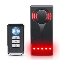 Extractme 110dB Anti-Theft Alarm Wireless Vibration Alarm with Remote Control Door and Window Alarm Car Alarm Security System