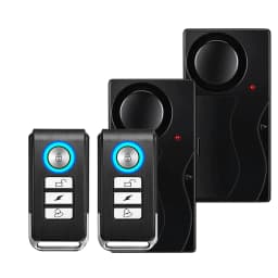 Extractme 110dB Anti-Theft Alarm Wireless Vibration Alarm with Remote Control Door and Window Alarm Car Alarm Security System