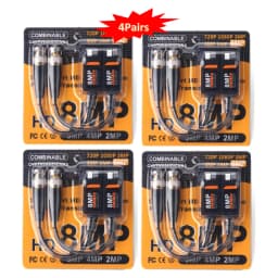 (4Pairs) HD CCTV Video Balun 5MP/8MP via Twisted Pairs Network Video Transmitter for Security Camera System