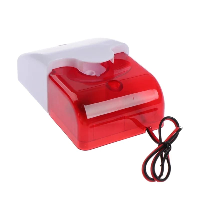 120 DB Flash LED Strobe Light Wired Siren 12V/ 24V /220V Work For Wifi GSM PSTN Home Security Voice Burglar Alarm System