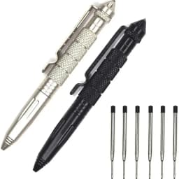 1/4/8pcs ZK20 Landing Ship Defense Tactical Pen High Quality Aluminum Anti Slip Self Defense Pen Steel Glass Crusher Tool Kit