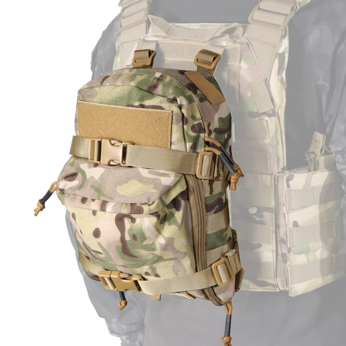 Mini Hydration Bag Outdoor Tactical Backpack Water Bladder Carrier Zipper Pouch Outdoor Hunting Bag 1000D Nylon Outdoor Sports