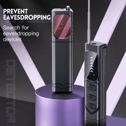Smart Camera Detector, Anti-Eavesading, Anti-Stealing, Anti-Tracking, Very Suitable for Meeting Rooms, Families, Hotels, Cars