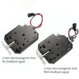 Door Locks 1PCS/5PCS DC 12V Small Electromagnetic Lock Automatic Vending Electric Control Mini Cabinet Door Electronic Lock