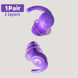 1 Pair Soft Silicone Earplugs Noise Cancelling Reusable Anti-noise Earplug For Concerts Sleep Swimm Waterproof Ear Plugs