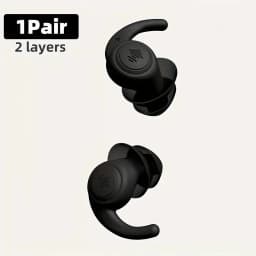 1 Pair Soft Silicone Earplugs Noise Cancelling Reusable Anti-noise Earplug For Concerts Sleep Swimm Waterproof Ear Plugs