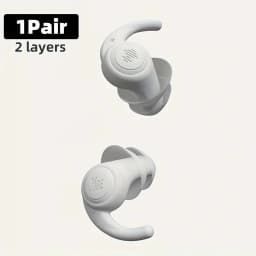 1 Pair Soft Silicone Earplugs Noise Cancelling Reusable Anti-noise Earplug For Concerts Sleep Swimm Waterproof Ear Plugs
