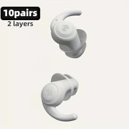 1 Pair Soft Silicone Earplugs Noise Cancelling Reusable Anti-noise Earplug For Concerts Sleep Swimm Waterproof Ear Plugs