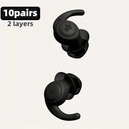 1 Pair Soft Silicone Earplugs Noise Cancelling Reusable Anti-noise Earplug For Concerts Sleep Swimm Waterproof Ear Plugs
