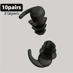 1 Pair Soft Silicone Earplugs Noise Cancelling Reusable Anti-noise Earplug For Concerts Sleep Swimm Waterproof Ear Plugs