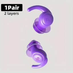 1 Pair Soft Silicone Earplugs Noise Cancelling Reusable Anti-noise Earplug For Concerts Sleep Swimm Waterproof Ear Plugs