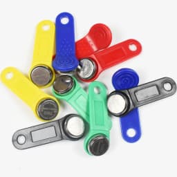 100Pcs/Lot TM1990A-F5 TM Card Touch Memory Ibutton Key Handle For Guard Tour System Sauna Lock Card