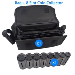 Multi Pocket Waist Bag Wallet With Euro Coin Dispenser Waiter Purse Coin Organizer For Waitress Server Cashier Change