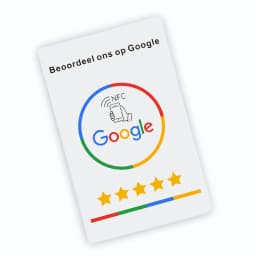 High Quality NFC Google Reviews NFC Card in German Dutch French Spanish English Polish Writing