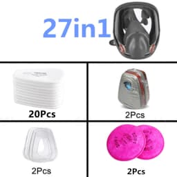 Anti-Fog Full Face Respirator Gas Mask 6800, Industrial Painting ,Spraying Respirator, Safety Work Filter ,Formaldehyde Protecti