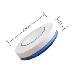 6V 433Mhz Wireless Remote Control 1 Button Round Remote Control Switch Feel Free To Paste EV1527 Chip Learning Type